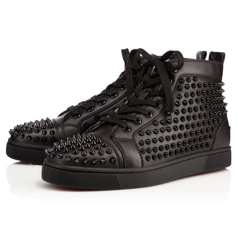 christian Louis Vuitton spike shoes